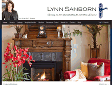 Tablet Screenshot of lynnsanborn.com